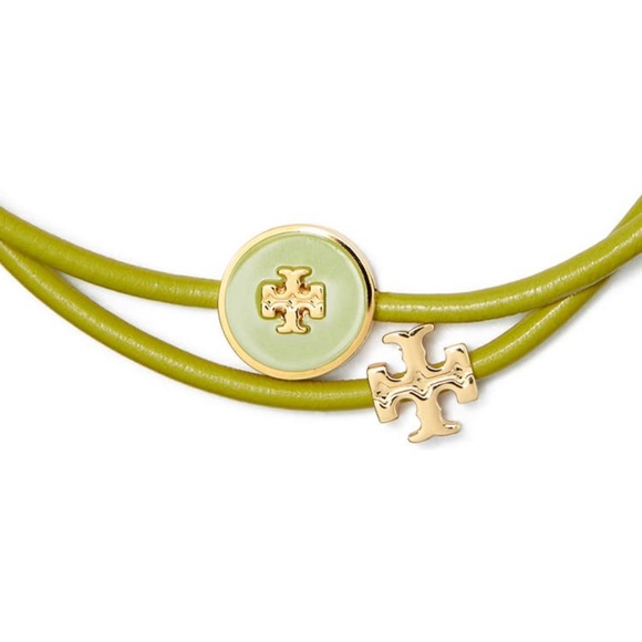 ❇️TORY BURCH❇️Lime Green❇️Kira Slider Bracelet BNIB - Picture 3 of 7